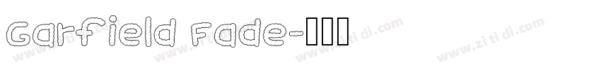 Garfield Fade字体转换